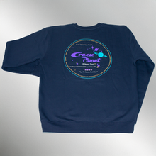 Load image into Gallery viewer, Space Badge Crewneck Navy