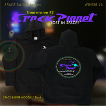 Load image into Gallery viewer, Space Badge Hoodie black
