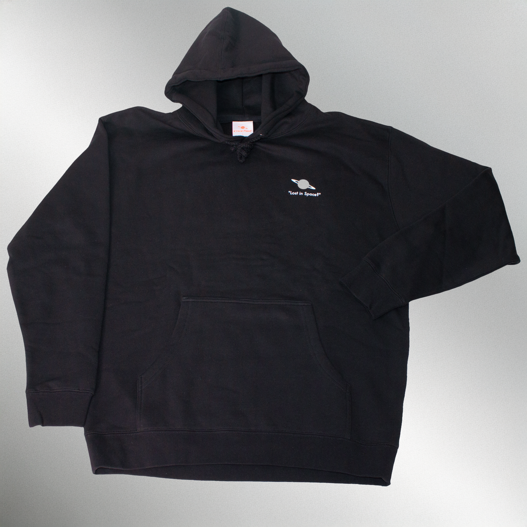 Space Badge Hoodie black