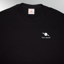 Load image into Gallery viewer, Crack Planet Space badge Tshirt BLACK
