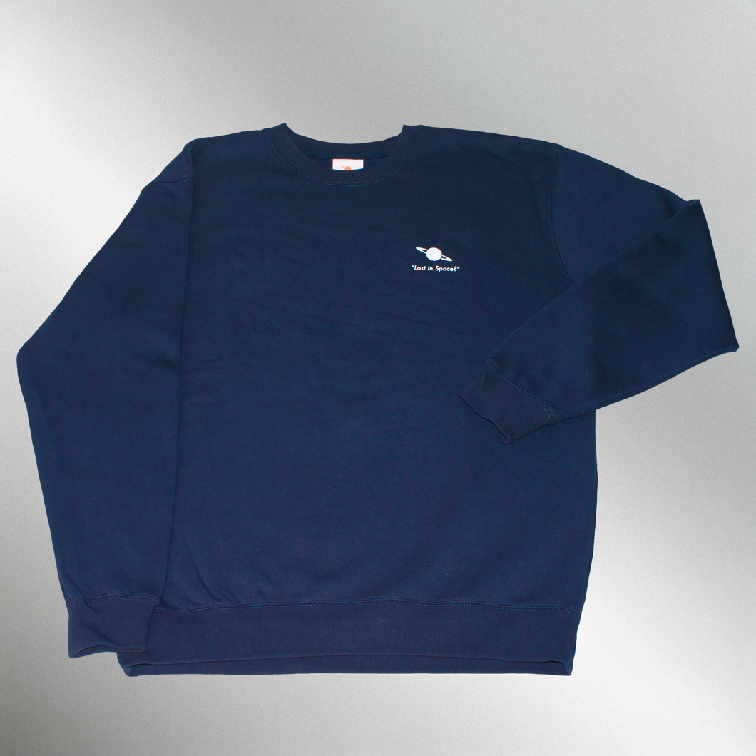 Space Badge Crewneck Navy