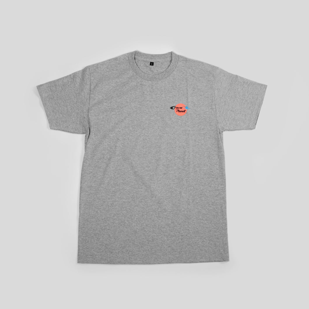 CP logo T-shirt / HEATHER